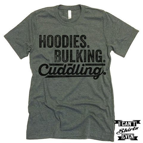 Hoodies Bulking Cuddling T shirt.