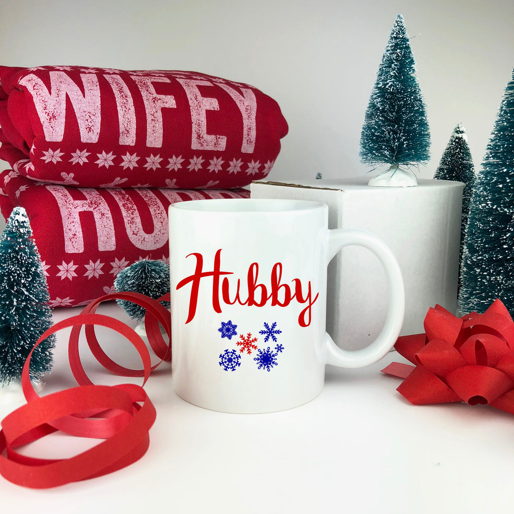 Hubby Christmas Mug.