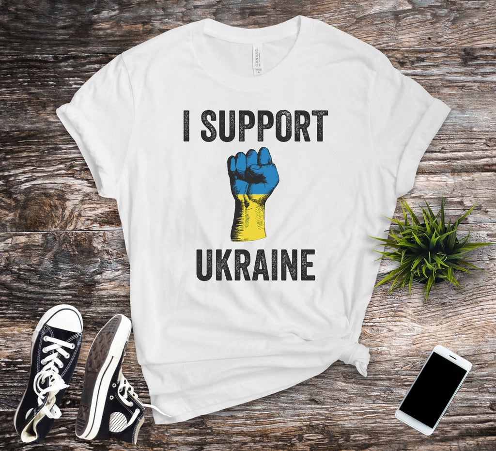 I Support Ukraine Shirt. No War T-shirt.