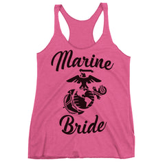 Marine Bride Racerback Tank Top.