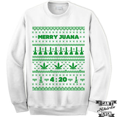 Merry Juana Ugly Christmas Sweater