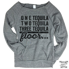 Off-The-Shoulder Sweater. One Tequila Two Tequila.