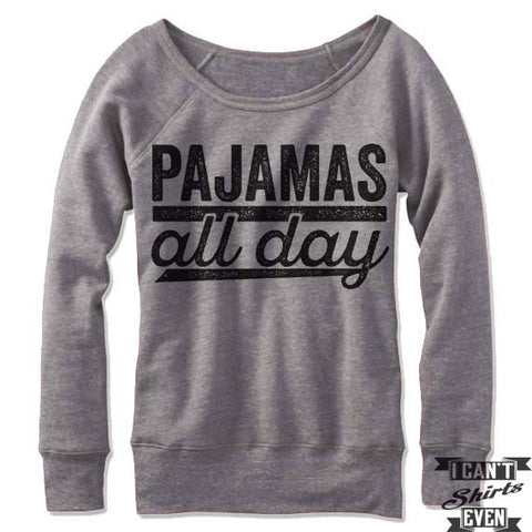 Pajamas All Day Off Shoulder Sweater