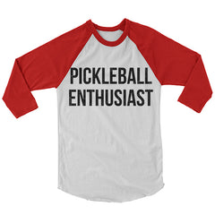 Pickleball Enthusiast Baseball Shirt