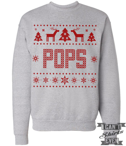 Pops Ugly Christmas Sweater.