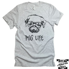Pug Life T-shirt. Pug Tee. Pugged Shirt. Pet Lover Shirt. Animal Shirt. Adopt A Pet