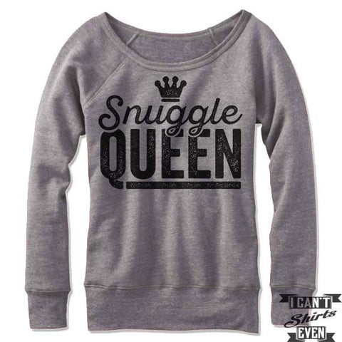 Snuggle Queen Off Shoulder Sweater