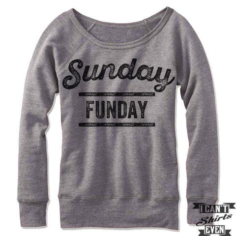 Sunday Funday Off Shoulder Sweater.