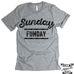 Sunday Funday T-shirt. Football Fan Shirt.