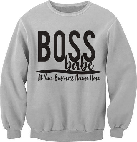 Custom Boss Babe T-shirt Sweatshirt Hoodie