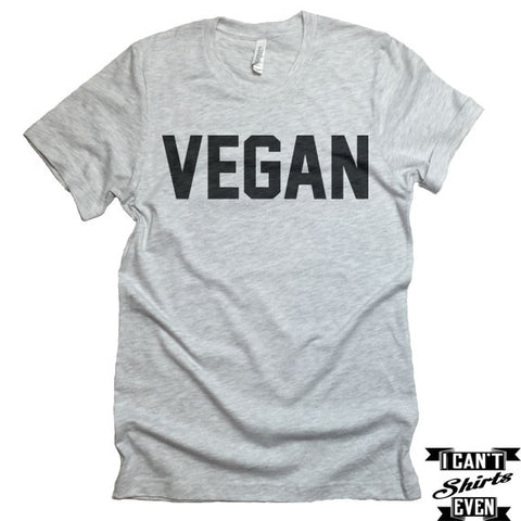 Vegan T-shirt. I Am Vegan Shirt. Funny Tee. T-shirt.