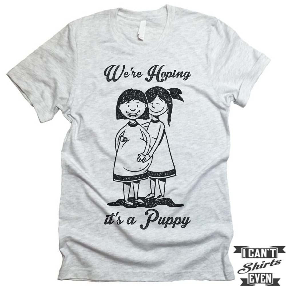 Hoping it's top a puppy shirt