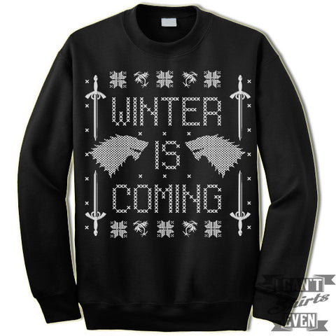 Winter Is Coming Ugly Christmas Sweater